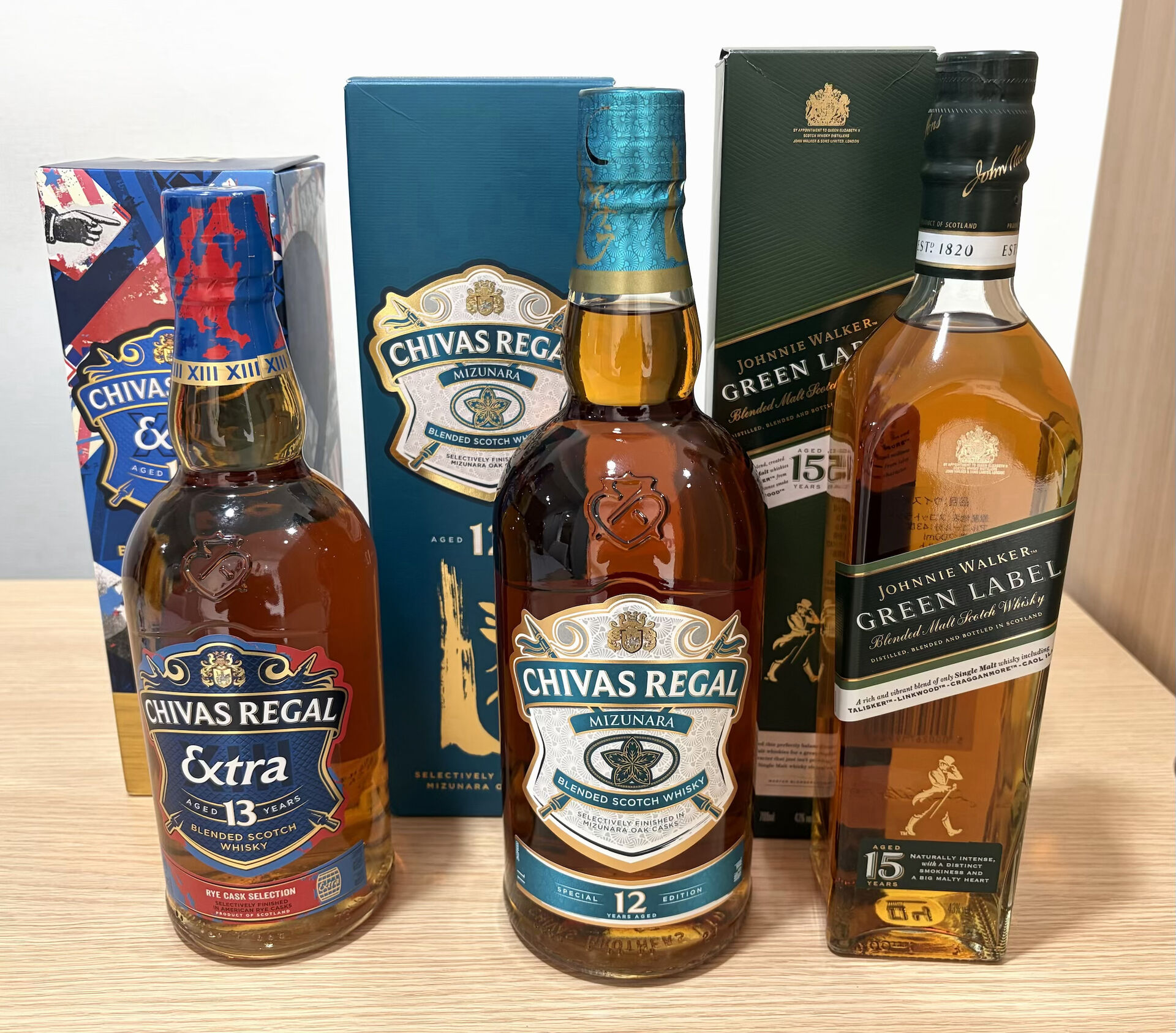 シーバスリーガル、ジョニーウォーカーなど洋酒をお買取りしました！【買取店わかば鶴見駅前店】
