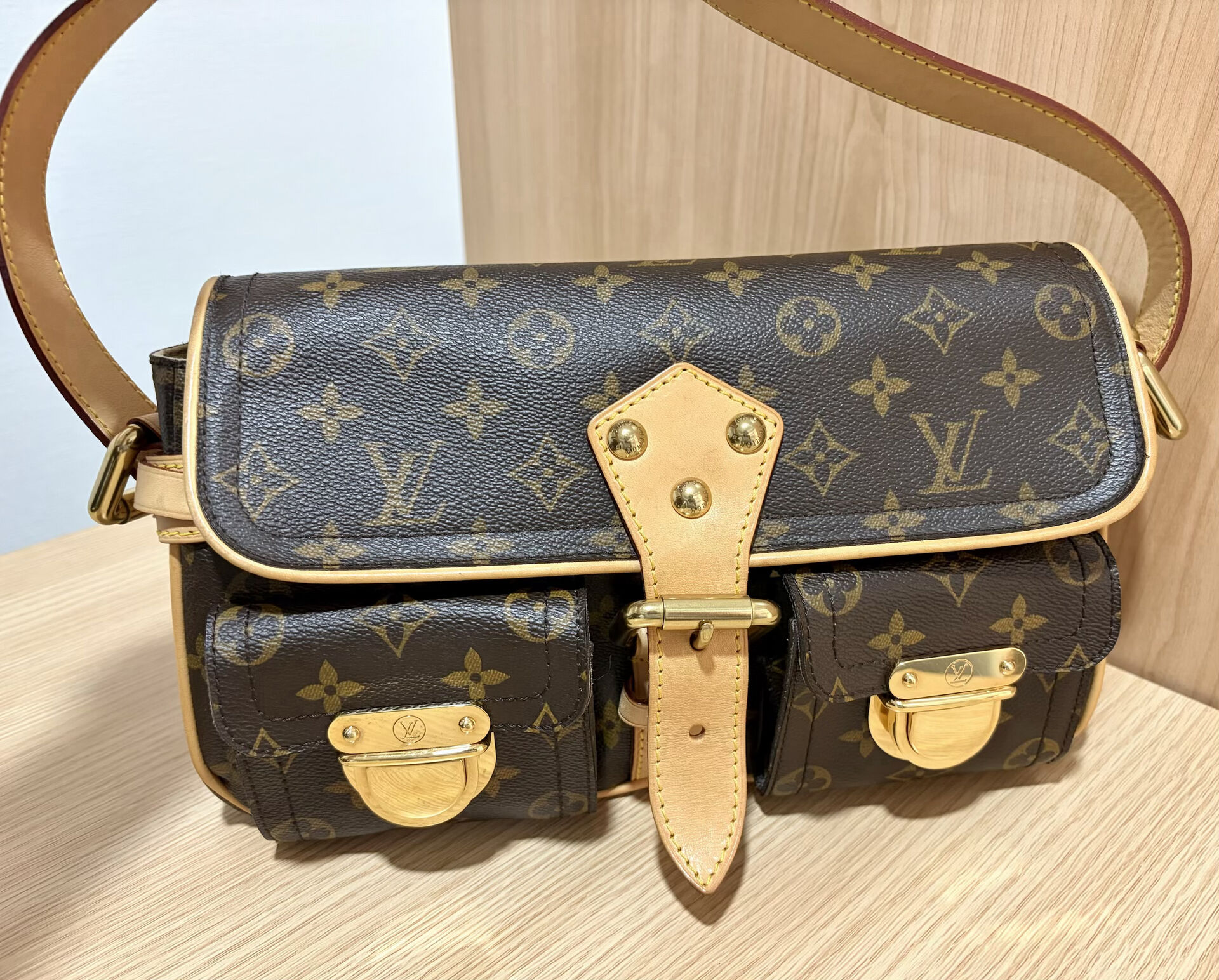 Louis Vuitton ルイヴィトン モノグラム ハドソン ショルダーバッグ